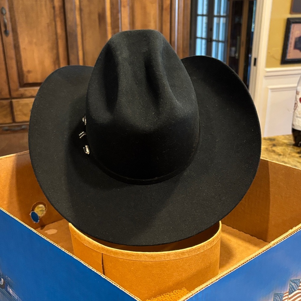 Resistol City Limits Black Western Hat - Picture 9 of 16